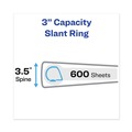 Binders | Avery 17144 3 Slant Rings 3 in. Capacity 11 in. x 8.5 in. TouchGuard Protection Heavy-Duty View Binders - White image number 2