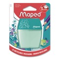 Office & Office Supplies | Maped Helix 634755 Shaker 3.74 in. x 1.02 in. x 4.92 in. Two-Hole Canister Pencil Sharpener - Random Assorted Color image number 0