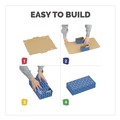 Arts & Crafts Supplies | Bankers Box 1230801 At Play Cardboard Building Block Corrugated Board Assorted 40/Pack image number 7