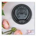 Just Launched | Dart 16RCLBLK Optima Reclosable Lid fits 12 - 24 oz. Hot Cups - Black (1000/Carton) image number 5