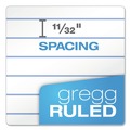 Notebooks & Pads | TOPS 74688 Second Nature 6 in. x 9 in. Sheets Gregg Rule Recycled Notepads - Brown Cover image number 2