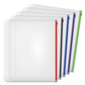 Binders | Cardinal 14650 8.5 x 11 Expanding Zipper Binder Pocket - Assorted Colors (5/Pack) image number 0