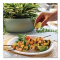 Bowls and Plates | Chinet 25776 PaperPro 10-1/2 in. Diameter Plate Naturals Fiber Dinnerware - Natural (500/Carton) image number 2