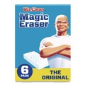 Erasers & Correction Supplies | Mr. Clean 79009 2.3 in. x 4.6 in. 1 in. Thick Magic Eraser - White (6/Pack, 6 Packs/Carton) image number 1