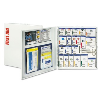 SAFETY EQUIPMENT | First Aid Only FAO746000021 Ansi 2015 Smartcompliance General Business First Aid Station For 50 People, 241 Piece, Metal Case