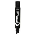 Permanent Markers | Avery 24148 MARKS A LOT Extra-Broad Chisel Tip Desk-Style Permanent Marker - Extra-Large/Black (1-Dozen) image number 1
