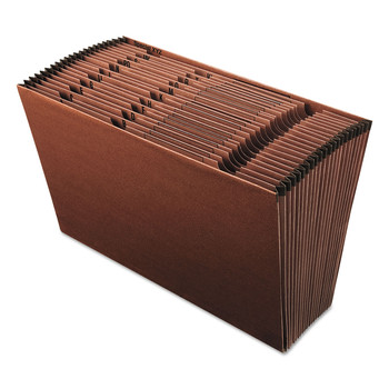 FILING AND FOLDERS | Pendaflex ER19A 21 Sections 1/21-Cut Tabs Legal Size Earthwise Recycled Indexed Expanding File - Red Fiber