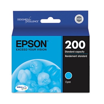 Epson T200220-S T200220-S DURABrite Ultra (200) Ink Cartridge - Cyan