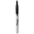 Back to School Sale | Sharpie 32701 Fine Bullet Tip Retractable Permanent Marker - Black (1-Dozen) image number 1