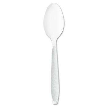 SOLO HSWT-0007 Impress Heavyweight Polystyrene Teaspoons - White (1000/Carton)