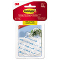 Wall Racks & Hooks | Command 17091CLR-6ES 2 lb Capacity Plastic Hooks and Strips - Medium/Clear (6/Pack) image number 0
