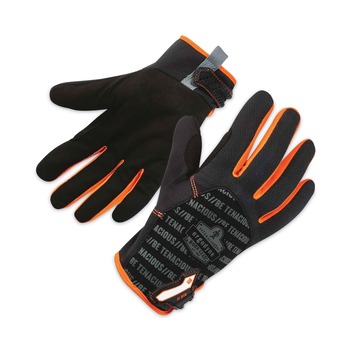 Ergodyne 17176 ProFlex 812 Standard Mechanics Gloves - 2X-Large Black (1-Pair)