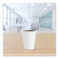  | SOLO 378W-2050 8 oz. Single-Sided Poly Paper Hot Cups - White (1000/Carton) image number 8