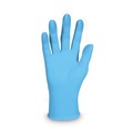 Disposable Gloves | Ansell 54188 4 mil Thick 9.5 in. Long Powder-Free G10 Comfort Plus Blue Nitrile Gloves - Large, Light Blue (100/Box) image number 0