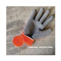 Cleaning Gloves | Ergodyne 17623 ProFlex 7401 Coated Lightweight Winter Gloves - Medium Orange (1-Pair) image number 7