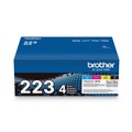 Ink & Toner | Brother TN2234PK 1,400/1,300 Page-Yield Toner - Black/Cyan/Magenta/Yellow (4/Pack) image number 2