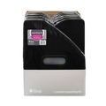File Folders | C-Line 58810 10 in. Expansion 13 Sections 1/12-Cut Tabs Vertical Expanding File - Letter Size, Black image number 5