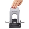 Staple Punches | PaperPro 2340 40-Sheet EZ Squeeze 2-Hole Punch - Black/Silver image number 2