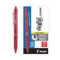 Pens | Pilot 31452 FriXion Clicker Erasable Fine 0.7 mm Gel Pen - Red Ink/Red Barrel (1-Dozen) image number 0
