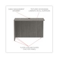 Office Desks & Workstations | Alera ALEVA354224GY 42 in. x 23.63 in. x 29.5 in. Valencia Series Reversible Return/Bridge Shell - Gray image number 6