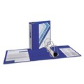 Binders | Avery 79817 11 in. x 8.5 in. 3 Rings 5 in. Capacity Heavy-Duty View Binder with DuraHinge and Locking One Touch EZD Rings - Pacific Blue image number 2