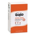 Hand Soaps | GOJO Industries 7255-04 2000 mL NATURAL ORANGE Pumice Hand Cleaner Refill - Citrus Scent (4/Carton) image number 2
