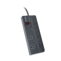 Surge Protectors | Kensington K38218NA Guardian Premium 1080 J Surge Protector with 8 AC Outlets and 6 ft. Cord - Gray image number 1