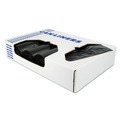 Trash Bags | Heritage H4823HK Linear Low Density 10 Gallon 24 in. x 23 in. Can Liners - Black (500-Piece/Carton) image number 2