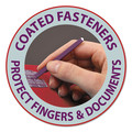 File Folders | Smead 26783 2 in. Expansion End Tab Pressboard Classification Folders with 6 SafeSHIELD Fasteners - Letter Size/Bright Red (10/Box) image number 7