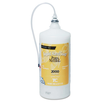 Rubbermaid Commercial FG4013131 800 ml Refill Green Seal Certified Lotion Soap - Honeysuckle Scent (4/Carton)