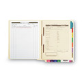 File Folders | Smead 34120 End Tab 11-pt Manila 2-Fastener Folders with Reinforced Straight Tabs - Letter Size/Manila (50/Box) image number 4