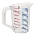 Just Launched | Rubbermaid Commercial FG321500CLR Bouncer 16 oz. Measuring Cup - Clear image number 1