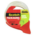 Labels | Scotch 3450S-RD-36GC Sure Start 1.88 in. x 38.2 yards 3 in. Core Packaging Tape with Dispenser - Clear (1-Roll) image number 0