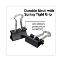 Binding Spines & Combs | Universal UNV10199VP3 Binder Clip Value Pack - Mini, Black/Silver (36/Pack) image number 4