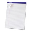 Notebooks & Pads | Ampad 20-320 (50) White 8.5 in. x 11.75 in. Sheets Wide/Legal Rule Perforated Writing Pads (1-Dozen) image number 2
