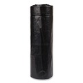 Trash Bags | Inteplast Group ECI385812K 38 in. x 58 in. 1.2 mil 60 gal Interleaved Roll Low-Density Commercial Can Liners - Black (10 Bags/Roll, 10 Rolls/Carton) image number 2