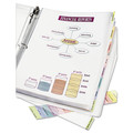 Sheet Protectors | Avery 74161 Protect 'n Tab Letter Size 8-Tab Top-Load Sheet Protectors - Clear (1-Set) image number 3