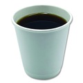 Cups and Lids | Boardwalk BWKDW10HCUPPK 10 oz Double-Walled Paper Hot Cups - White (25/Pack) image number 3