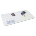 Desk Accessories & Office Organizers | Artistic 60-7-0MS 22 in. x 17 in. KrystalView Desk Pad with Antimicrobial Protection - Glossy Finish, Clear image number 1