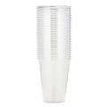 Cups and Lids | Dixie CPET16DX 16 oz. Plastic PETE Cups - Clear (500/Carton) image number 2