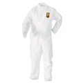 Safety & First Aid | Ansell 49105 A20 Breathable Particle Protection Coveralls with Zip Closure - Double Extra Large, White (24/Carton) image number 0