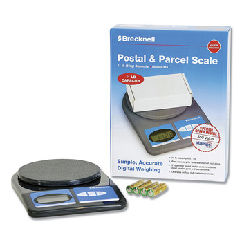 Brecknell 311 Model 311 6 in. Diameter 11 lbs. Round Platform Postal/Shipping Scale
