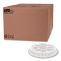  | Handi-Foil 2046DL 9 in. x 0.88 in. Plastic Dome Lids Fits Round Pan 2046 - Clear (500/Carton) image number 0