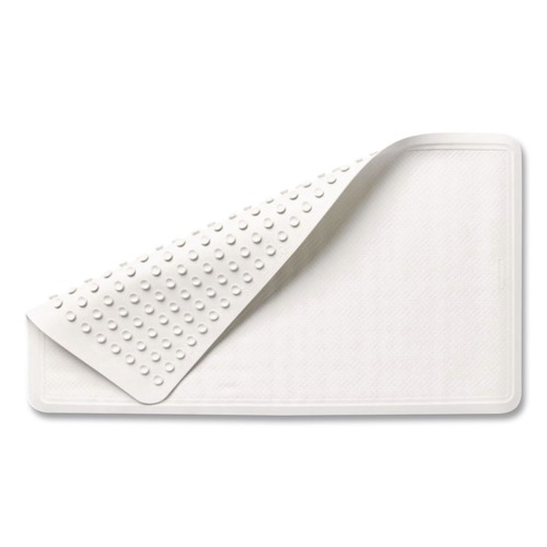 Office Chair Mats | Rubbermaid Commercial 1982726 Safti Grip Latex-Free 16 in. x 28 in. Vinyl Bath Mat - White image number 0