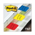 Page Flags | Post-it Tabs 686-RYB 1 in. Wide 1/5-Cut Lined Tabs - Assorted Primary Colors (66/Pack) image number 7