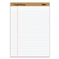 Notebooks & Pads | TOPS 71533 The Legal Pad Plus 8.5 in. x 11.75 in. Sheets Wide/Legal Rule Ruled Perforated Pads with 40 pt. Back - White (1-Dozen) image number 1