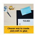 Tape Dispensers | Scotch 3136 0.5 in. x 20.83 ft. 1 in. Core Double-Sided Permanent Tape in Handheld Dispenser - Clear (3/Pack) image number 3