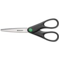 Back to School Sale | Westcott 44218 7 in. Long 2.75 in. Cut Length KleenEarth Scissors - Straight Black Handle image number 0
