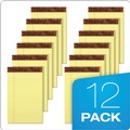 Notebooks & Pads | TOPS 7501 50-Sheets 5 in. x 8 in. Narrow Rule "The Legal Pad" Ruled Perforated Pads - Canary-Yellow (1-Dozen) image number 1