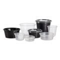  | Dart 325PCBLK 3.25 oz. Conex Complements Portion/Medicine Cups - Black (2500/Carton) image number 0